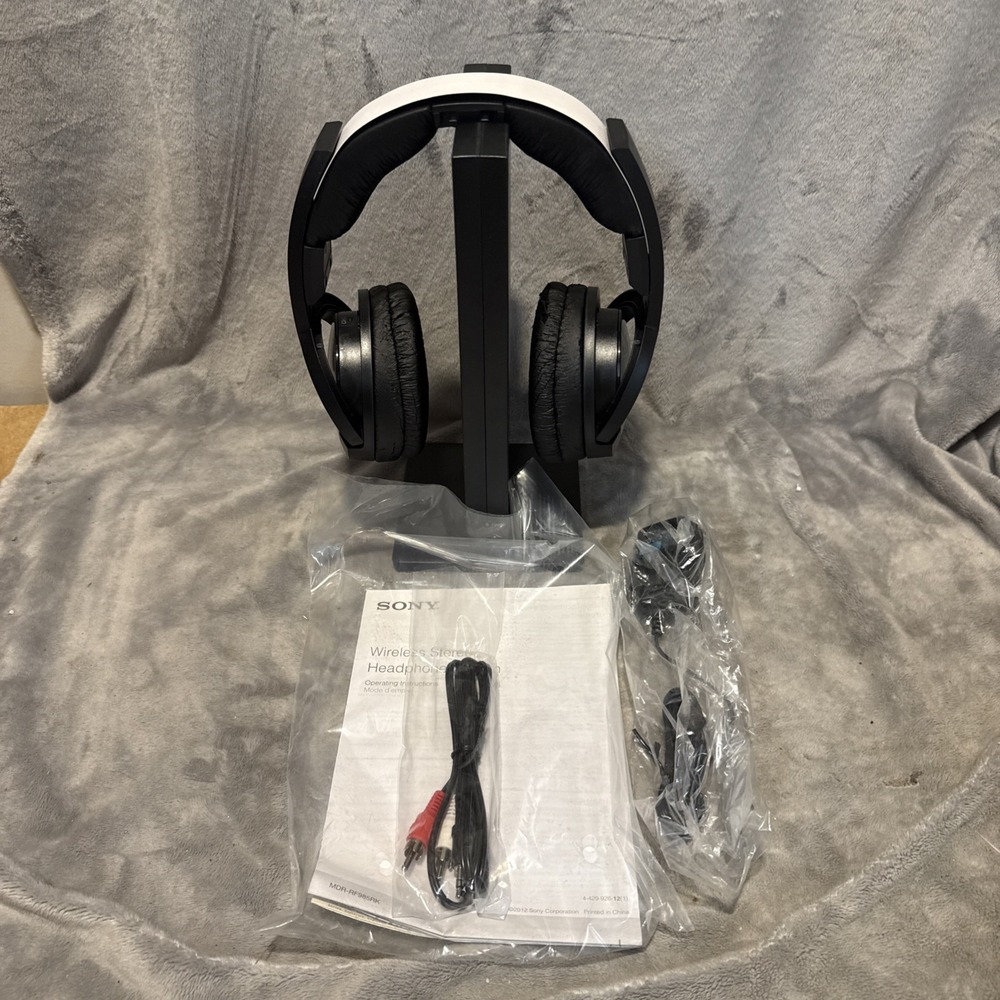 Sony MDR-RF985RK Over Ear Headphones - Black Open Box